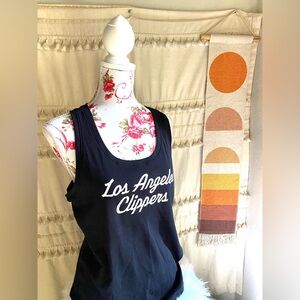 Black Los Angeles Clippers Women's Tank Top